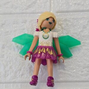 Playmobil Ayuma Crystal Fairy Figure Kids OS Purple Green Magic Fantasy Wings